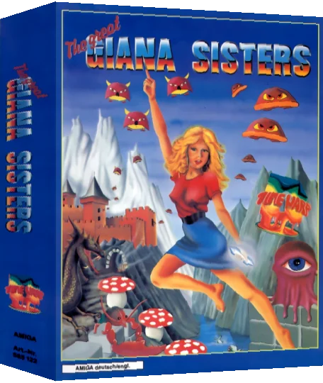 Great Giana Sisters, The — box-3D (EU)