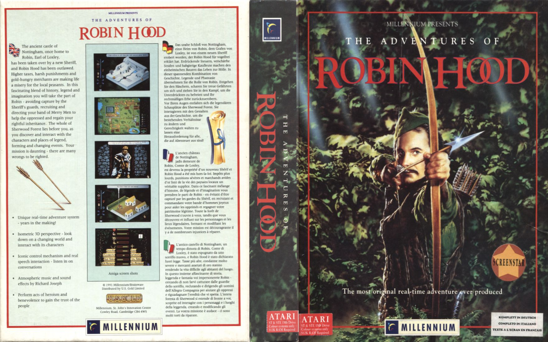 Adventures of Robin Hood, The — box-texture (EU)