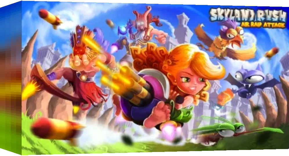 Skyland Rush — box-3D (WOR)