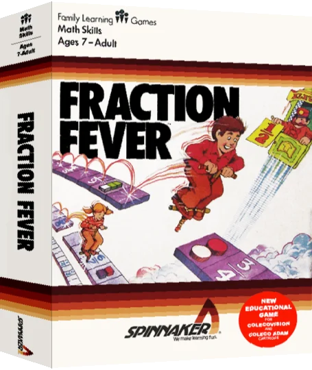Fraction Fever — box-3D (US)