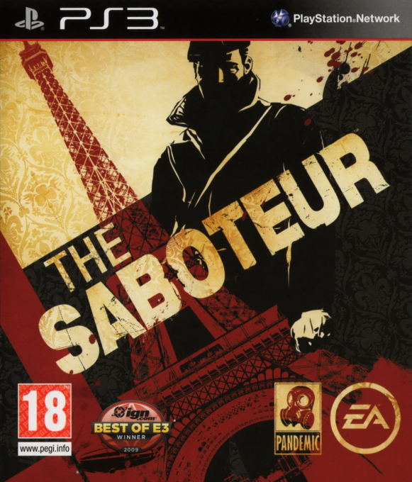 Saboteur, The — box-2D (FR)