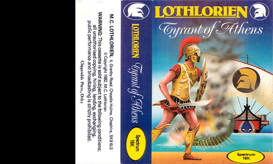 Tyrant of Athens — box-texture (EU)