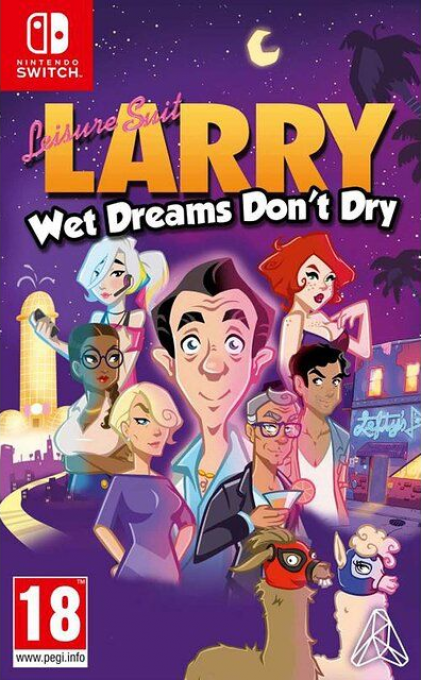 Leisure Suit Larry - Wet Dreams Dont Dry box art