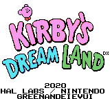 Kirby's Dream Land DX — sstitle (WOR)