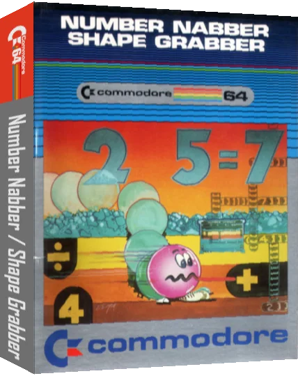Number Nabber, Shape Grabber — box-3D (WOR)