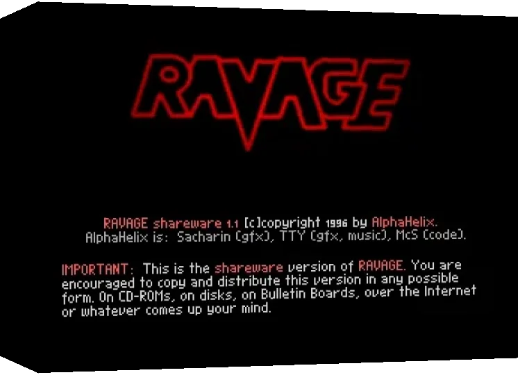 Ravage — box-3D (WOR)