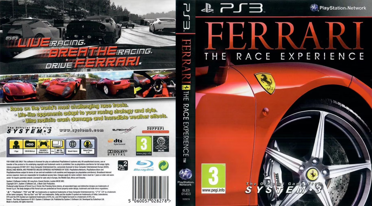 Ferrari - The Race Experience — box-texture (EU)
