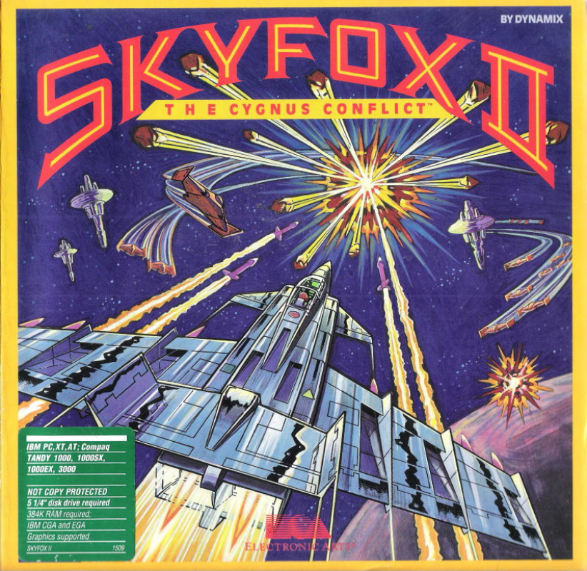 Skyfox 2 - The Cygnus Conflict box art