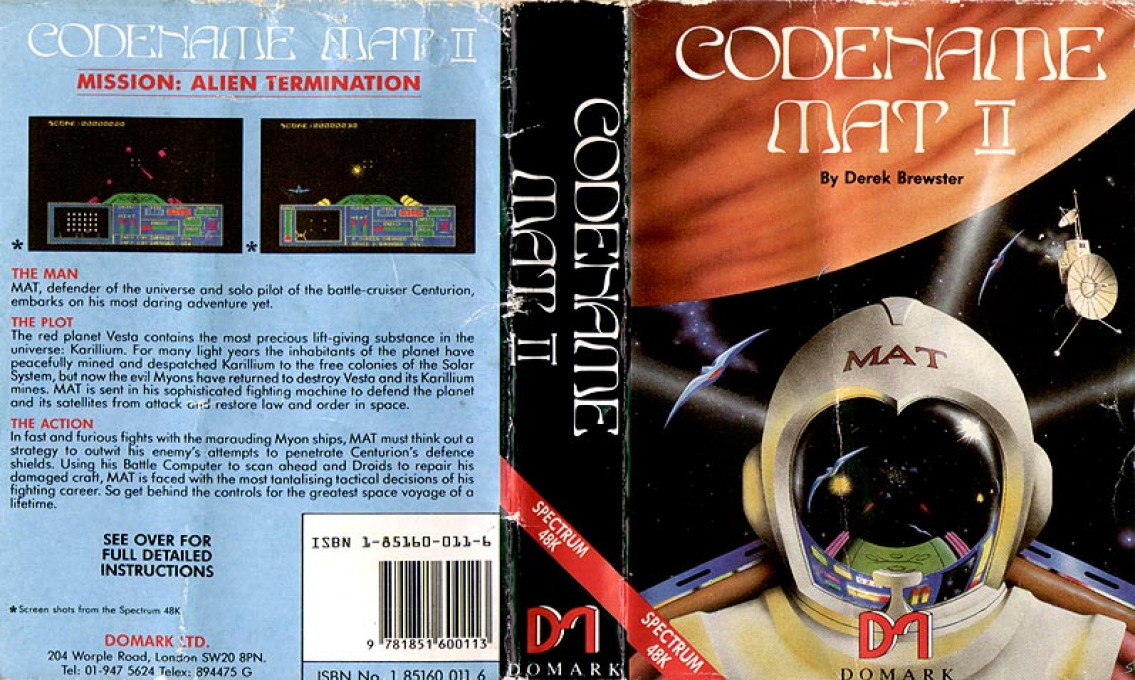 Codename Mat 2 — box-texture (EU)