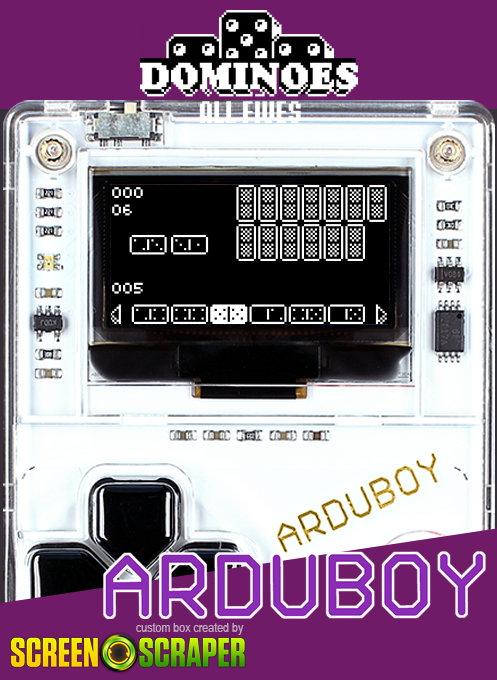 Dominoes 'All Fives' box art