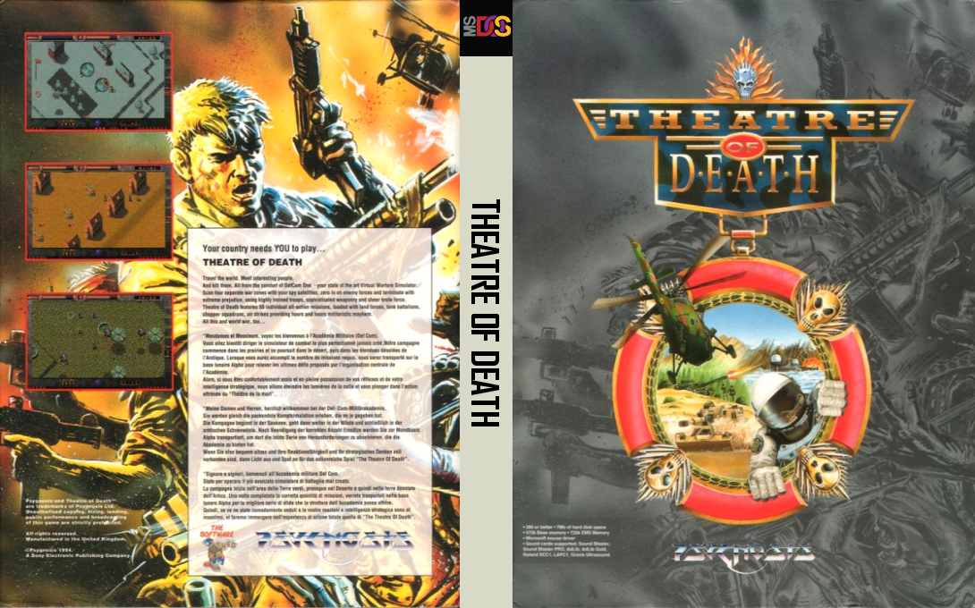 Theatre Of Death — box-texture (EU)