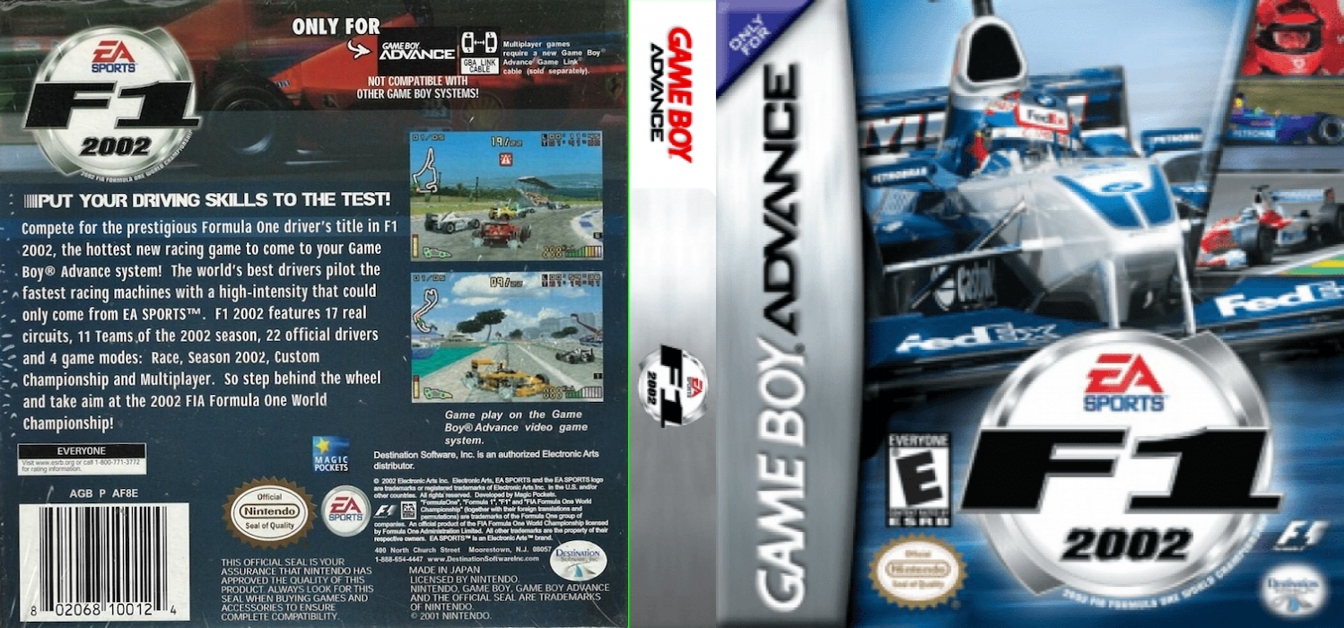 F1 2002 — box-texture (US)