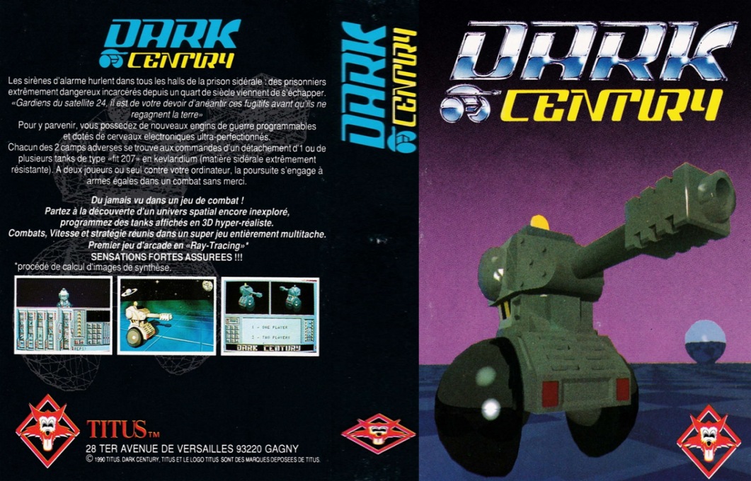 Dark Century — box-texture (FR)