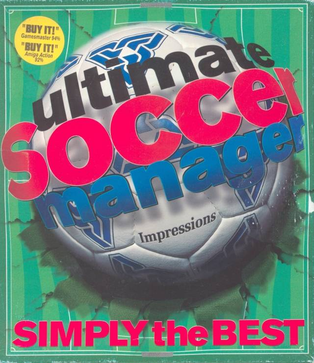 Ultimate Soccer Manager box art