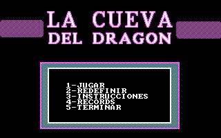 Cueva del Dragon, La box art