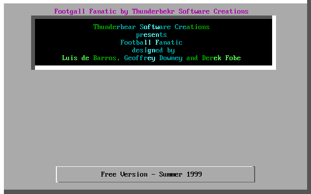 Footy Fanatic box art