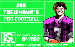 Joe Theismann's Pro Football — sstitle (WOR)