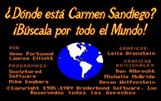 Where in the World is Carmen Sandiego — sstitle (SP)