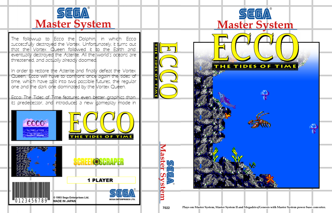 Ecco - The Tides of Time — box-texture (SS)