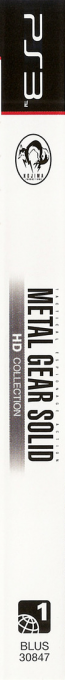 Metal Gear Solid - HD Collection — box-2D-side (CA)