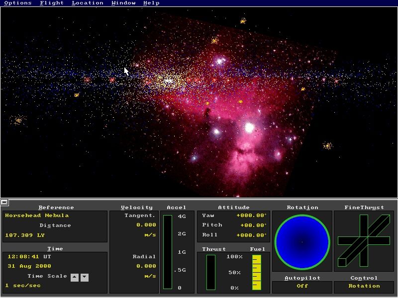 Microsoft Space Simulator — ss (WOR)