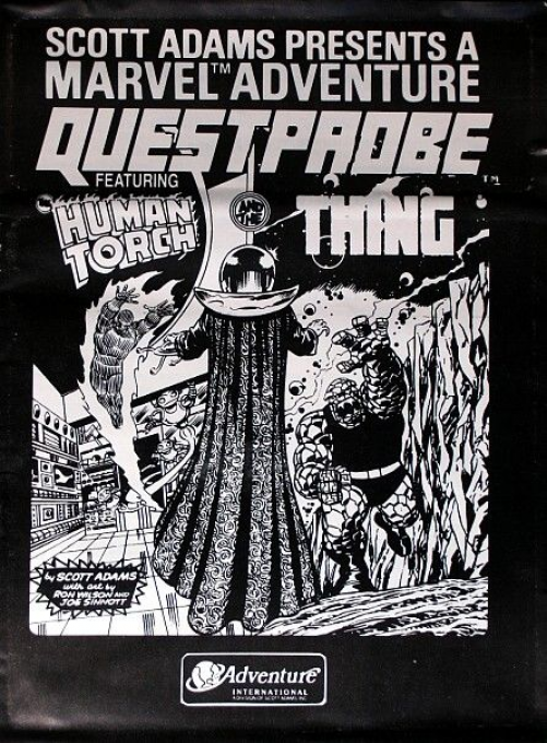 Questprobe Featuring The Human Torch And The Thing box art
