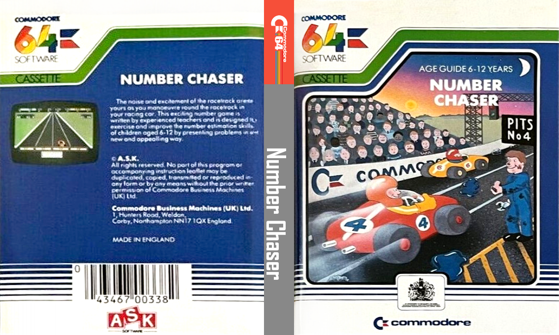 Number Chaser — box-texture (EU)