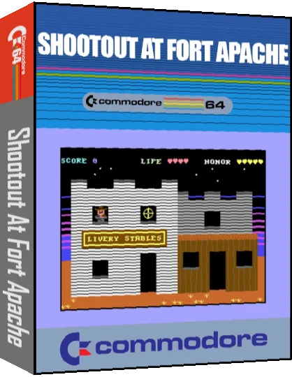 Shootout at Fort Apache — box-3D (CUS)