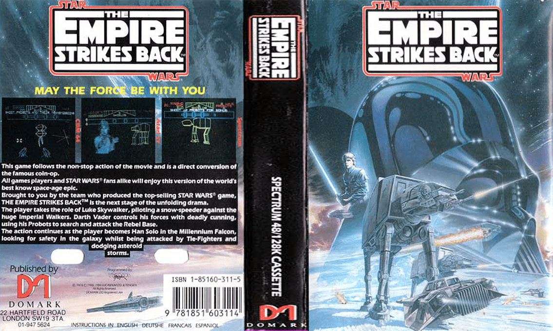 Star Wars - The Empire Strikes Back — box-texture (EU)