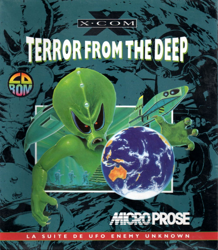 X-COM - Terror from the Deep — box-2D (FR)