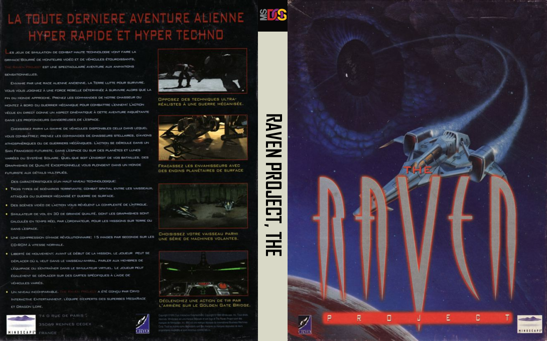 Raven Project, The — box-texture (FR)