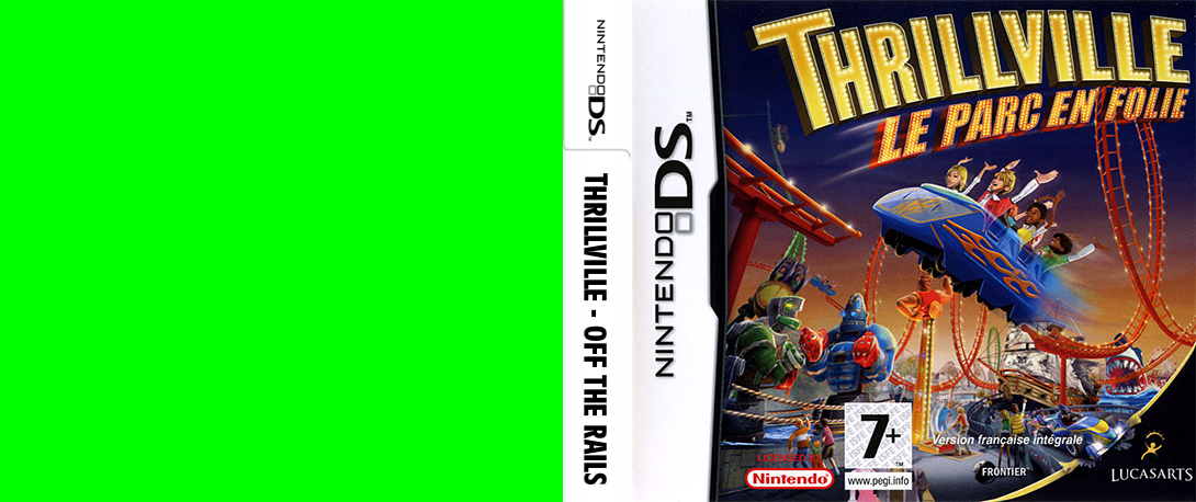 Thrillville - Off the Rails — box-texture (FR)