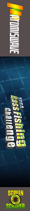 Sega Bass Fishing Challenge — box-2D-side (SS)