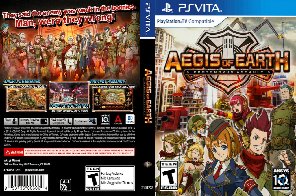 Aegis Of Earth — box-texture (US)