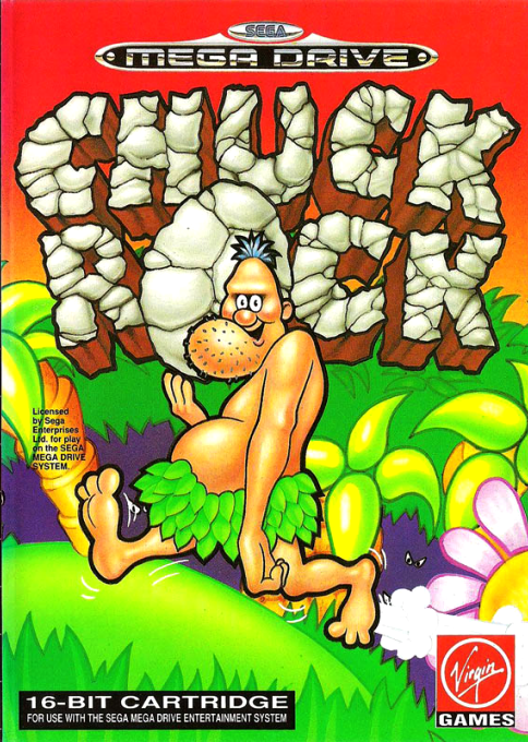 Chuck Rock — box-2D (EU)