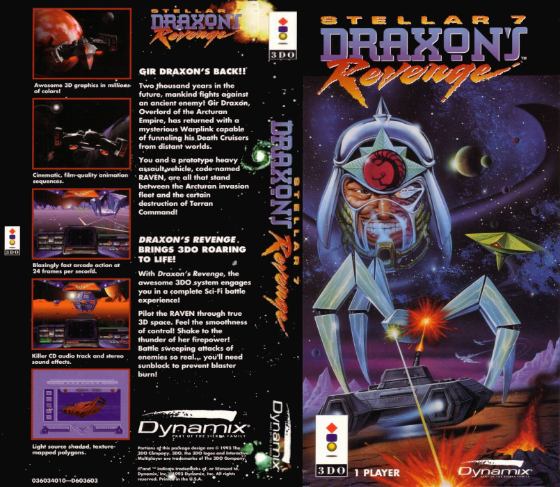 Stellar 7 - Draxon's Revenge — box-texture (US)