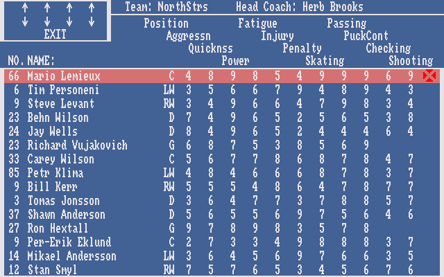 Hockey League Simulator — ss (US)