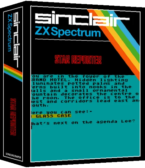 Star Reporter — box-3D (SS)