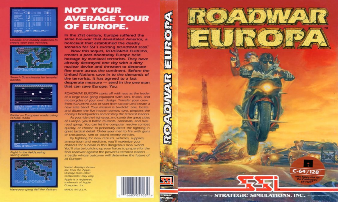 Roadwar Europa — box-texture (US)