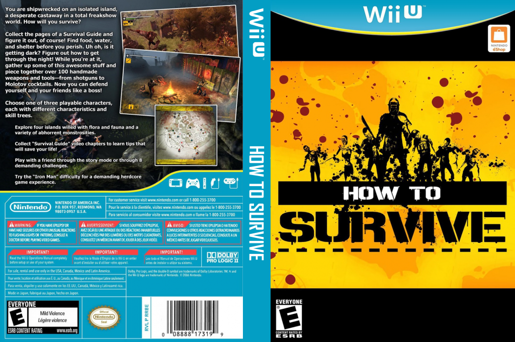 How to Survive — box-texture (US)