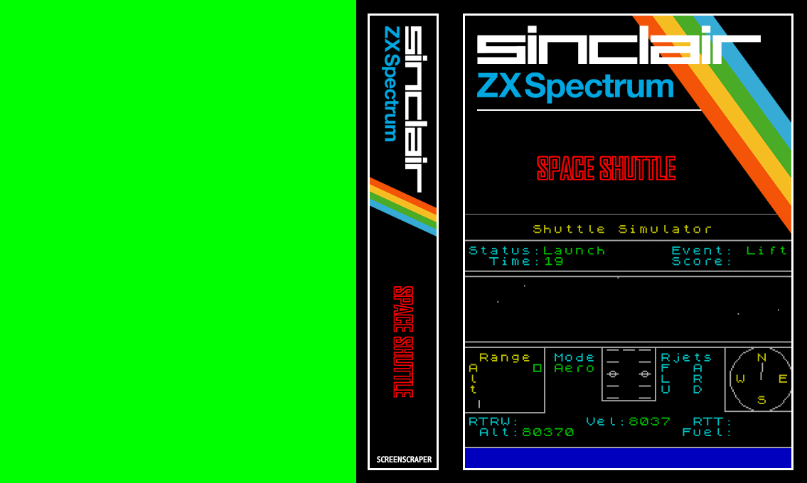 Space Shuttle — box-texture (SS)
