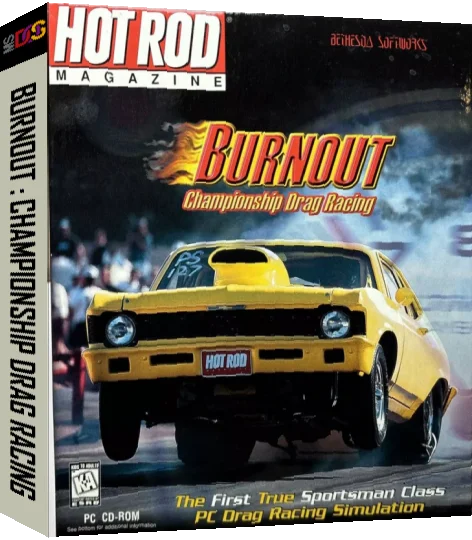Burnout - Championship Drag Racing — box-3D (US)