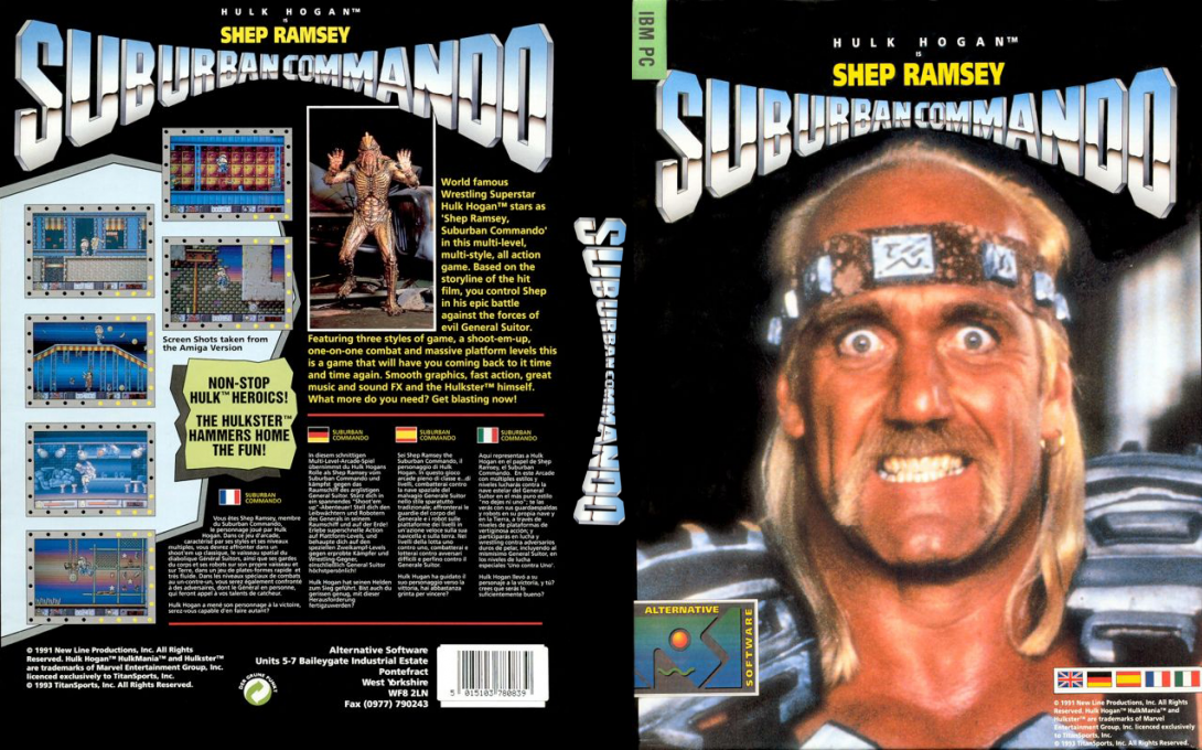 Suburban Commando — box-texture (EU)
