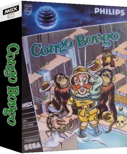 Congo Bongo — box-3D (EU)