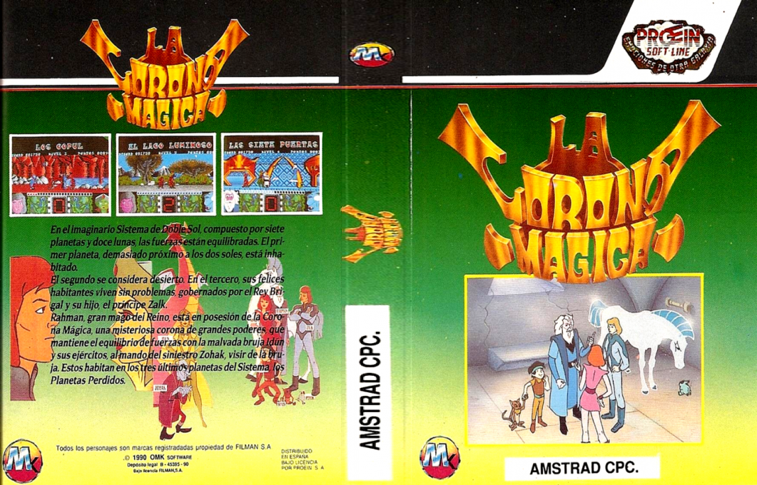 Corona Mágica, La — box-texture (SP)