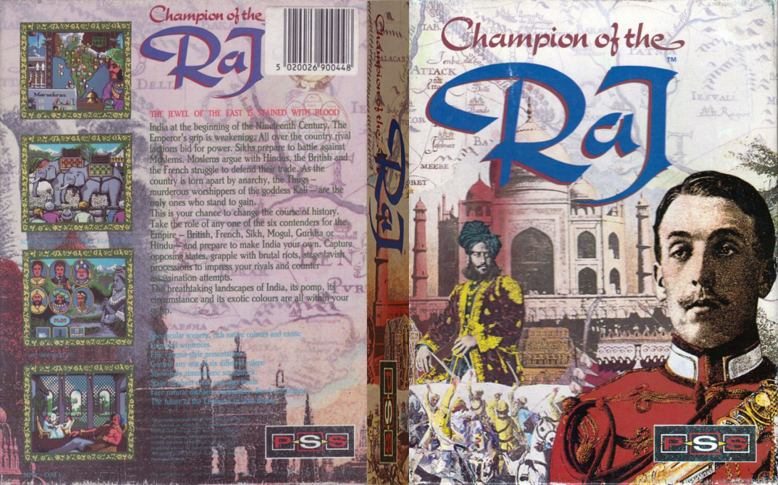 Champion Of The Raj — box-texture (EU)