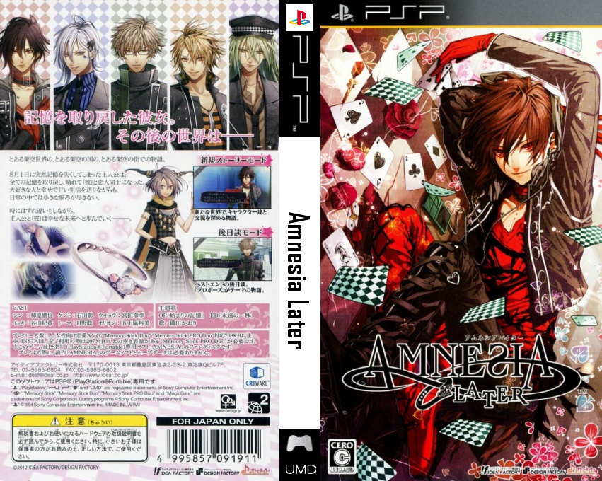 Amnesia Later — box-texture (JP)