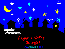 Legend of the Burgle! — sstitle (WOR)