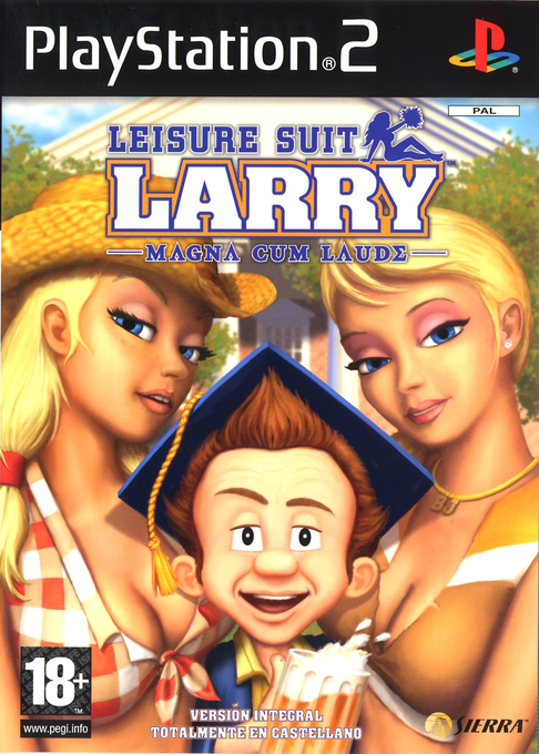 Leisure Suit Larry - Magna Cum Laude — box-2D (SP)