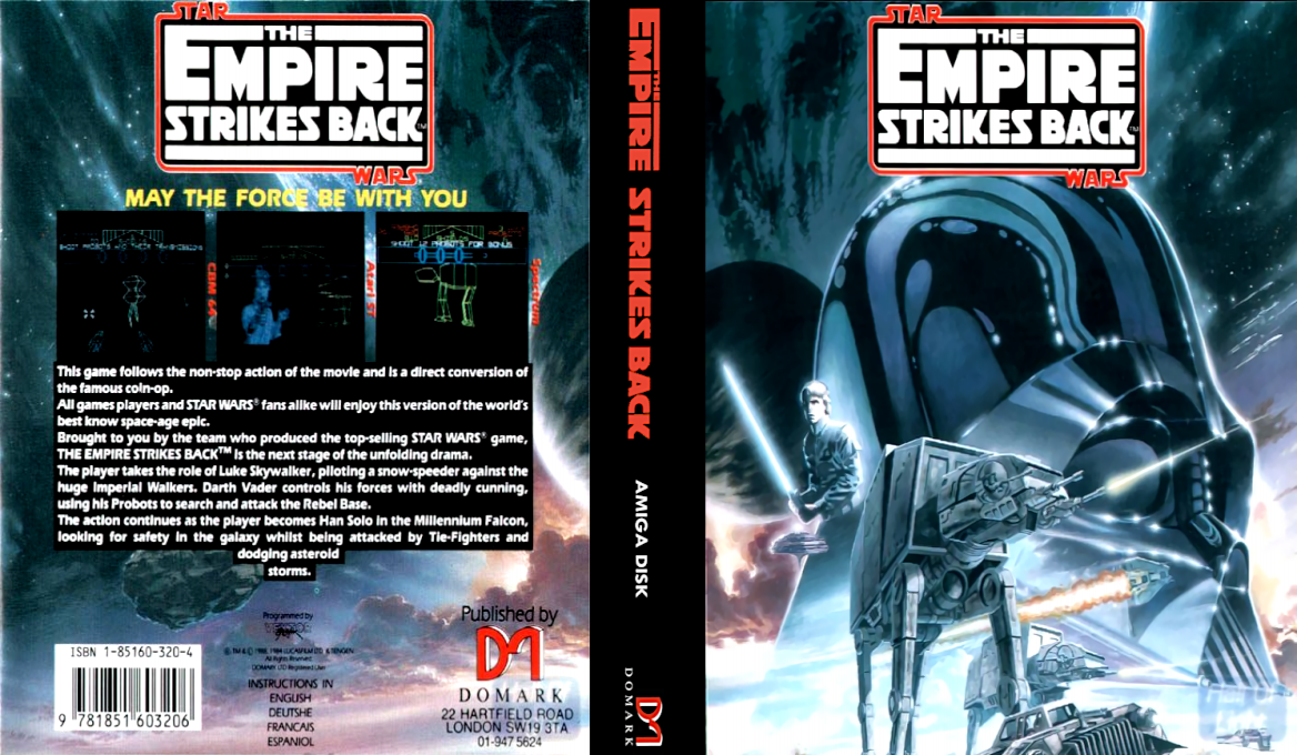 Star Wars - The Empire Strikes Back — box-texture (EU)